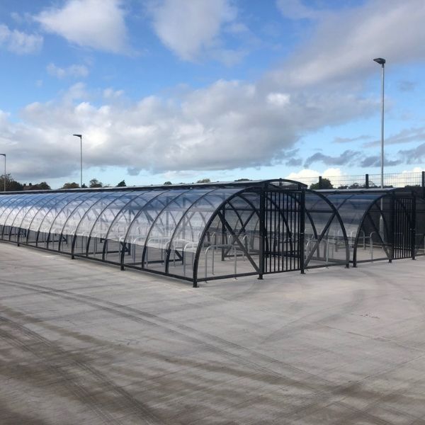 104241 fietsoverkapping fietsenstalling aanleunbeugels fietsparkeren